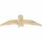 Ekena Millwork Bellingham Rough Sawn Timber Gable Bracket, Douglas Fir, 48"W x 18"H x 2"D x 6"F, 9/12 Pitch GBW048X18X0206BEL00RDF - alternate 4